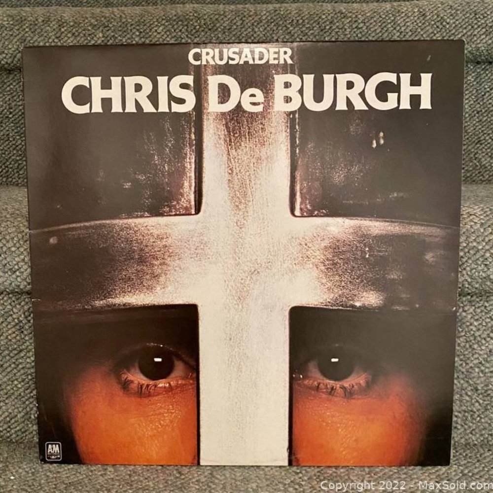 Chris De Burgh vinyl record - Crusader